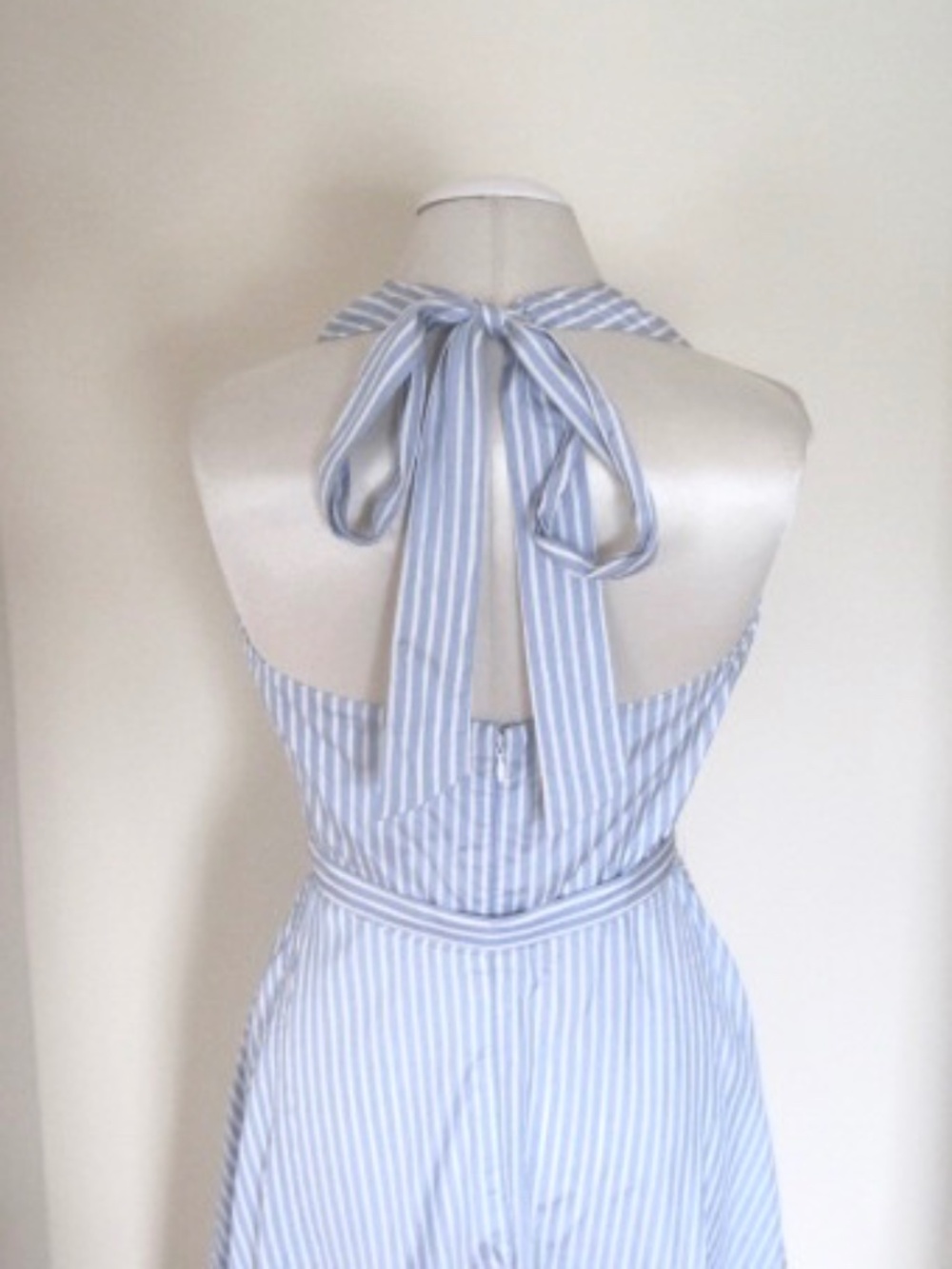 Polo Ralph Lauren Striped Silk Halter Dress - Picture 5 of 10